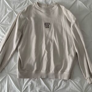 URBAN OUTFITTERS Cream Crewneck Size M
